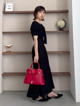 「アイテム（ニット/セーター）」を使った、_ichiさん（レディース・154cm・30代）の夏コーディネート
