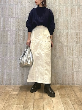 _ichiさん（レディース・154cm）の冬コーディネート