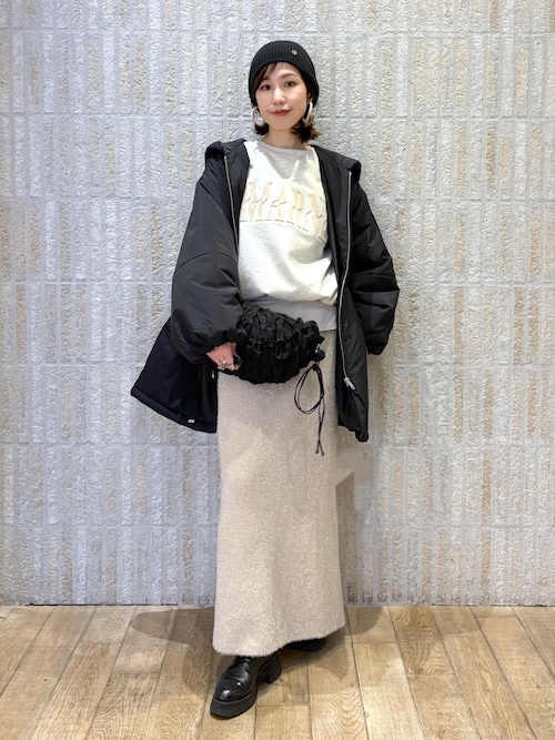 セール】【洗える】ドレープオフショルダーロングTシャツ（Tシャツ