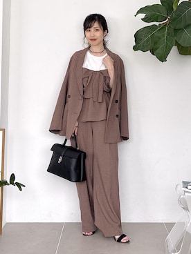 「お仕事コーデ」｜_ichiさん（レディース・154cm）の夏コーディネート