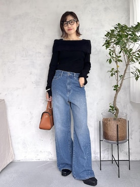 「アイテム（キャミソール）」を使った、_ichiさん（レディース・154cm）の秋コーディネート