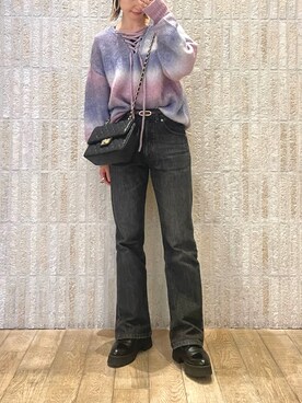 「VIS（ビス）のアイテム」を使った、_ichiさん（骨格ナチュラル・レディース・154cm）の秋コーディネート