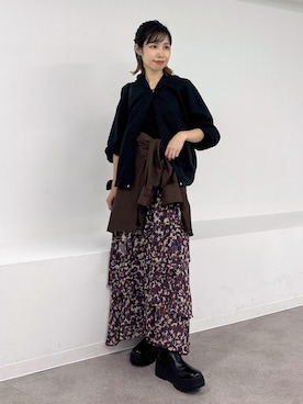 「アイテム（ブルゾン）」を使った、_ichiさん（レディース・154cm）の夏コーディネート