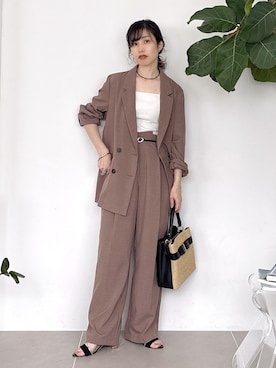 「VIS（ビス）のアイテム（ジャケット/アウター）」を使った、_ichiさん（レディース・154cm）の夏コーディネート