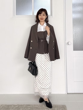 「154cm」｜_ichiさん（レディース・154cm）の夏コーディネート