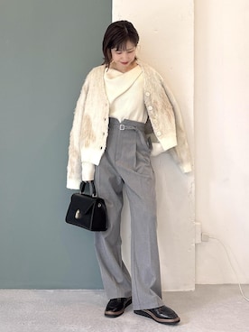 「アイテム（キャミソール）」を使った、_ichiさん（レディース・154cm）の秋コーディネート