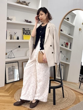 「VIS（ビス）のアイテム」を使った、_ichiさん（レディース・154cm）の春コーディネート