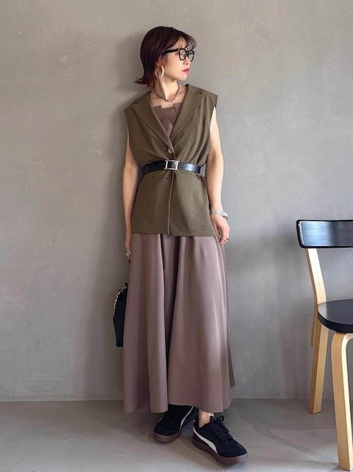 VIS DRESS】【3WAY】シアートップスセットキャミドレス（ワンピース