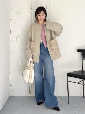 _ichiさん（レディース・154cm）の冬コーディネート