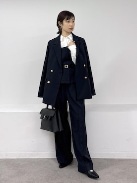 「Juze（ジュゼ）のアイテム」を使った、_ichiさん（レディース・154cm）の冬コーディネート