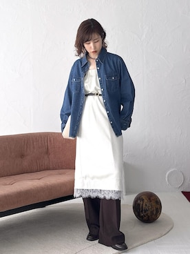 「154cmコーデ」｜_ichiさん（レディース・154cm）の夏コーディネート