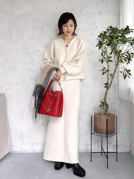 「アイテム（キャミソール）」を使った、_ichiさん（レディース・154cm・30代）の秋コーディネート