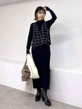 「アイテム（キャミソール）」を使った、_ichiさん（レディース・154cm・30代）の秋コーディネート