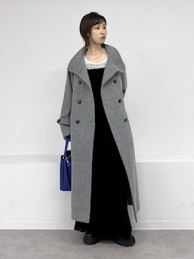 「アイテム（ワンピース/ドレス）」を使った、_ichiさん（レディース・154cm・30代）の秋コーディネート