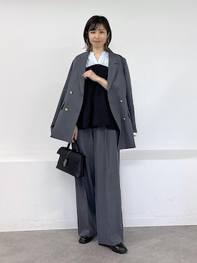 _ichiさん（レディース・154cm）の冬コーディネート