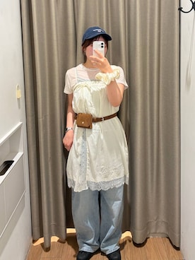 kumadayoooさん（レディース・158cm）の夏コーディネート