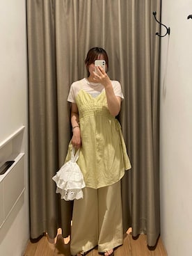 kumadayoooさん（レディース・158cm）の夏コーディネート