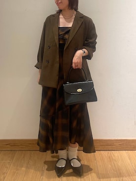 kumadayoooさん（レディース・158cm）の秋コーディネート