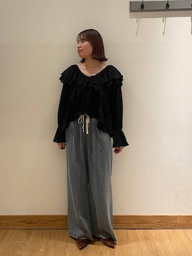 「アイテム（パンプス）」を使った、kumadayoooさん（レディース・158cm・20代）の夏コーディネート