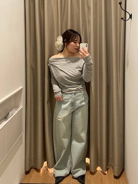 kumadayoooさん（レディース・158cm）の冬コーディネート