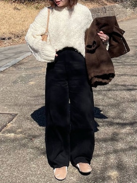 kumadayoooさん（レディース・158cm）の冬コーディネート