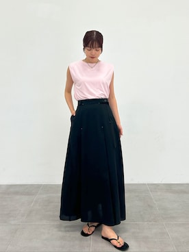 PUBLIC TOKYO STAFFさん（レディース・166cm）の夏コーディネート