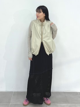 PUBLIC TOKYO STAFFさん（レディース・157cm）の春コーディネート