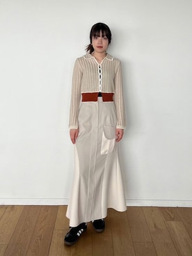 PUBLIC TOKYO STAFFさん（レディース・166cm）の春コーディネート