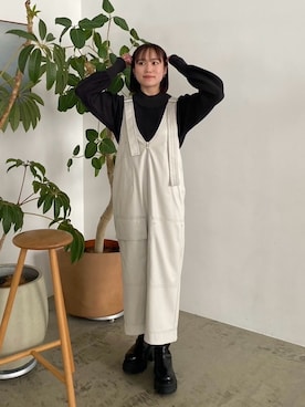 PUBLIC TOKYO STAFFさん（レディース・156cm）の冬コーディネート