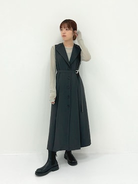 PUBLIC TOKYO STAFFさん（レディース・165cm）の秋コーディネート