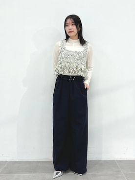 PUBLIC TOKYO STAFFさん（レディース・155cm）の春コーディネート