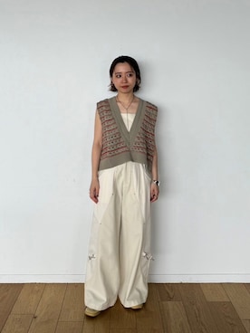 PUBLIC TOKYO STAFFさん（レディース・153cm）の春コーディネート