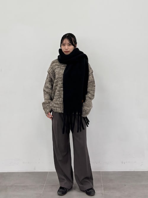 最新人気 ヘアリーフリンジマフラー（マフラー）｜PUBLIC TOKYO 小物