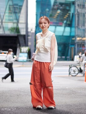 PUBLIC TOKYO STAFFさん(レディース・152cm)の春コーディネート