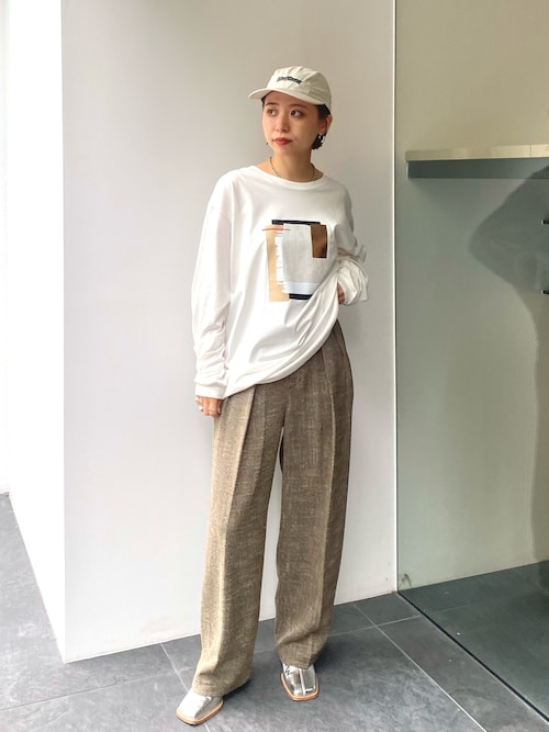 PUBLIC TOKYO ロングTシャツ　ロンT カットソー　長袖 STUDIOUS（ステュディオス） tシャツ 「STUDIOUS×PUBLIC TOKYO