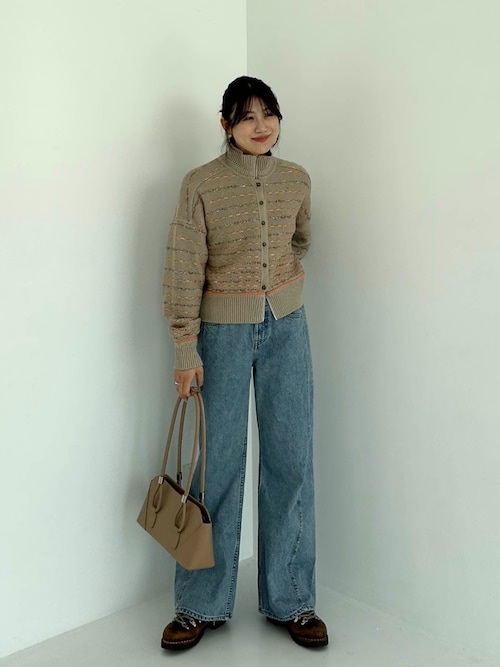 グラデーションZIPニット（ニット/セーター）｜PUBLIC TOKYO