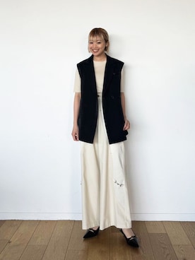 PUBLIC TOKYO STAFFさん（レディース・165cm）の春コーディネート