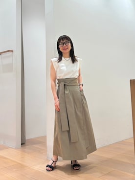 PUBLIC TOKYO STAFFさん(レディース・155cm)の夏コーディネート