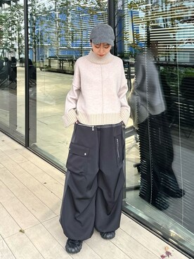 PUBLIC TOKYO STAFFさん（レディース・153cm）の冬コーディネート