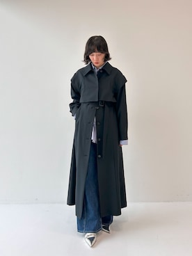 「PUBLIC TOKYO（パブリックトウキョウ）のアイテム（ジャケット/アウター）」を使った、PUBLIC TOKYO STAFFさん（レディース・160cm）の秋コーディネート