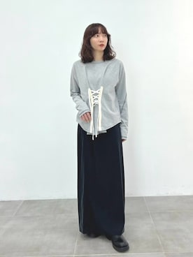 PUBLIC TOKYO STAFFさん（レディース・160cm）の春コーディネート