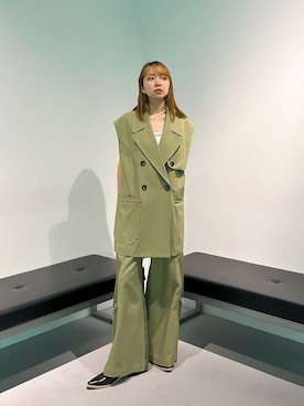 PUBLIC TOKYO STAFFさん（レディース・156cm）の春コーディネート