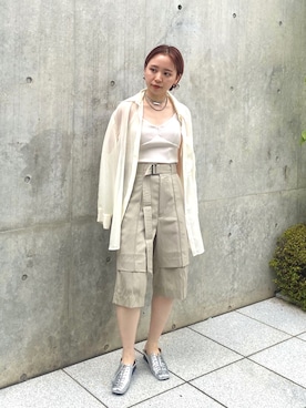 PUBLIC TOKYO STAFFさん（レディース・152cm）の夏コーディネート