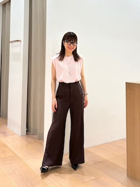 PUBLIC TOKYO STAFFさん（レディース・155cm）の夏コーディネート