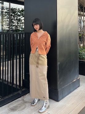 PUBLIC TOKYO STAFFさん(レディース・157cm)の冬コーディネート