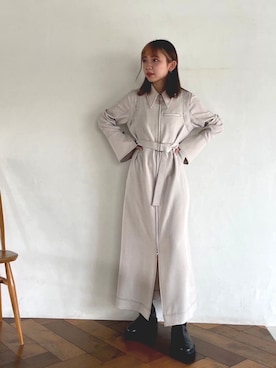 PUBLIC TOKYO STAFFさん（レディース・156cm）の春コーディネート