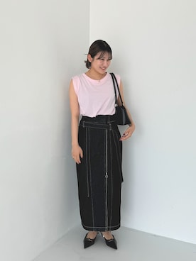 PUBLIC TOKYO STAFFさん（レディース・155cm）の夏コーディネート