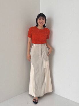 PUBLIC TOKYO STAFFさん（レディース・155cm）の夏コーディネート