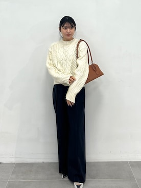 PUBLIC TOKYO STAFFさん（レディース・155cm）の秋コーディネート