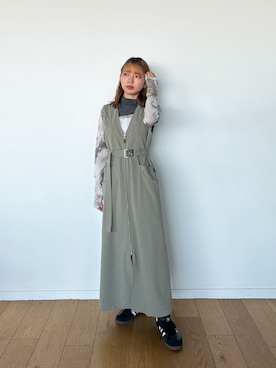 PUBLIC TOKYO STAFFさん(レディース・156cm)の春コーディネート